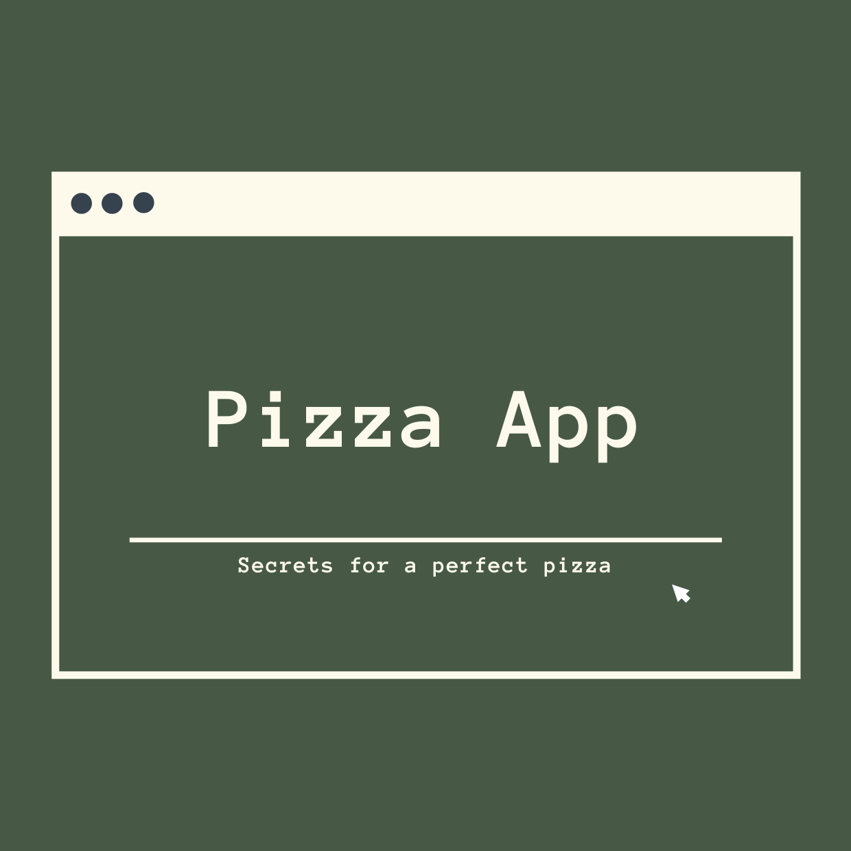 pizza card